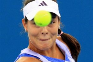 Eyes on the ball at all time for Ana Ivanovic
