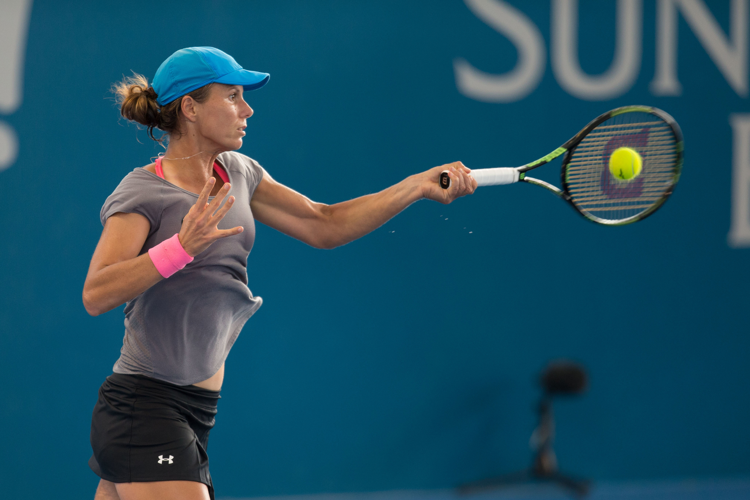 Varvara Lepchenko (USA) Tennis Brisbane International 2015 Brisbane