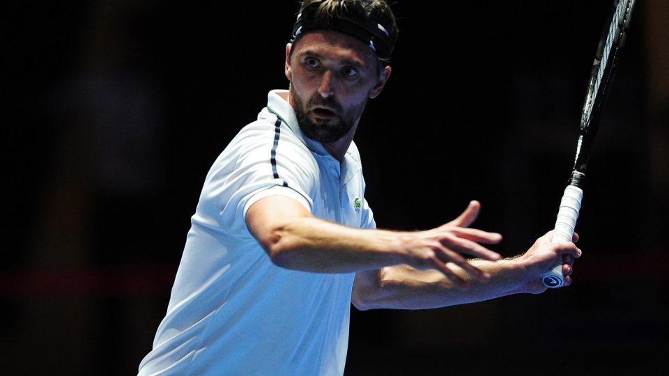 Goran Ivanisevic in IPTL action in Singapore, December 2015; Getty Images