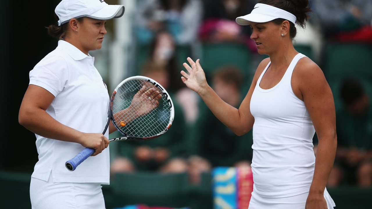 Barty celebrates double wildcard joy - Brisbane ...