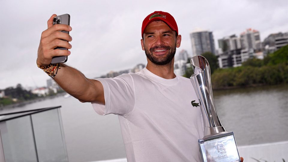 Grigor Dimitrov was the Brisbane International men's singles champion in 2024. (Getty Images)