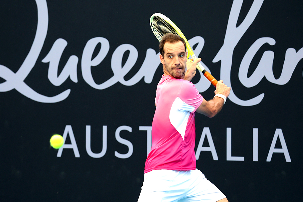 Gasquet wins qualifying opener in swansong appearance Brisbane