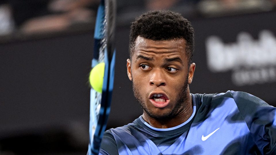 Giovanni Mpetshi Perricard takes down fourth seed Frances Tiafoe to reach the 2025 Brisbane International quarterfinals. Photo: Getty Images